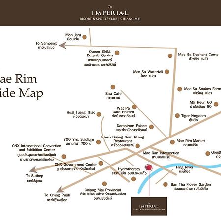 The Imperial Chiang Mai Resort & Sports Club Exteriér fotografie
